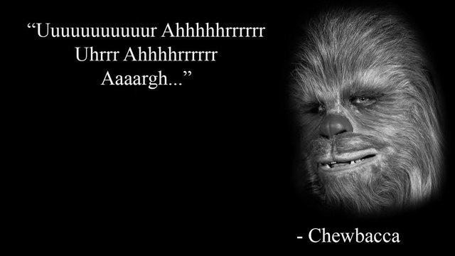 RIP Chewbacca