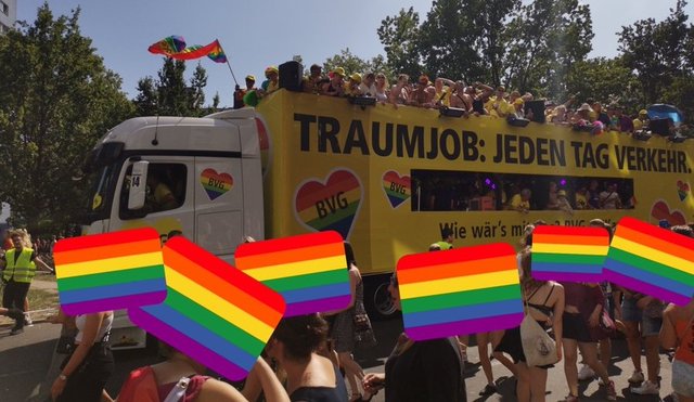 Verkehr auf dem CSD