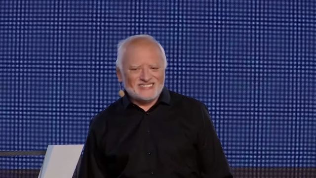 Waking up as a Meme-Hero | Hide The Pain Harold im TED-Talk über sein Leben als Internet-Phänomen