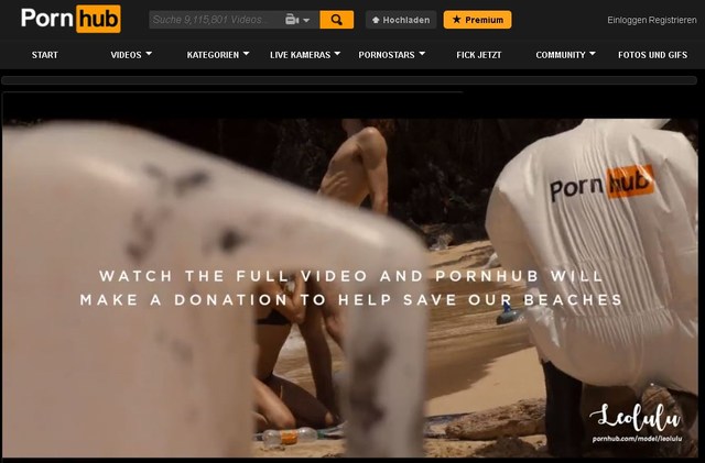 Pornhub: Dirtiest Porn Ever | Pornos gegen Plastikmüll