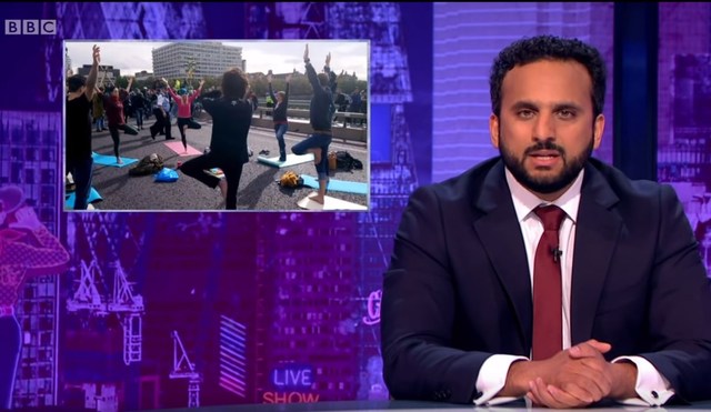 British Late Night Show über Extinction Rebellion: „Please scare old white people, as I can’t do it alone“