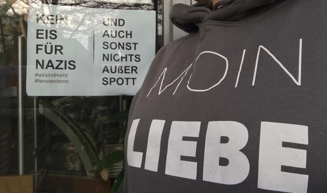Hamburg: AfD wirbt für „Kein Eis für Nazis“