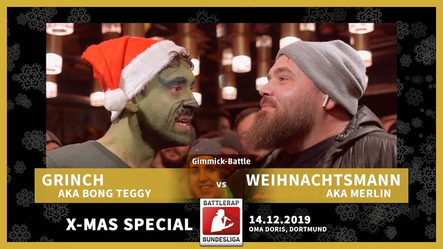 Christmas-Beef | Battlerap: Grinch vs. Weihnachtsmann
