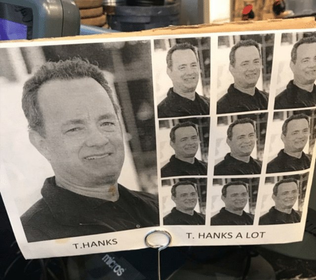 T.Hanks a lot