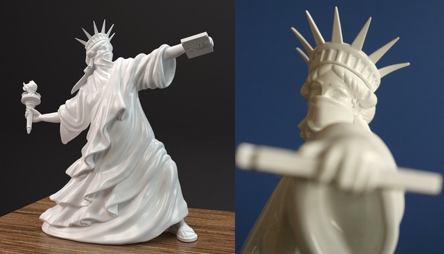 Skulptur: The Statue of Riot of Liberty