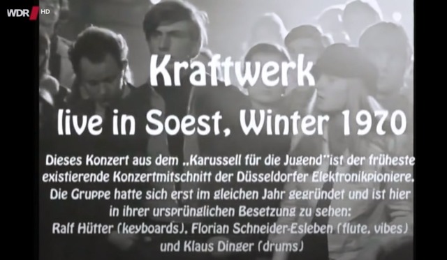 First Techno: Erster Konzertmitschnitt von Kraftwerk