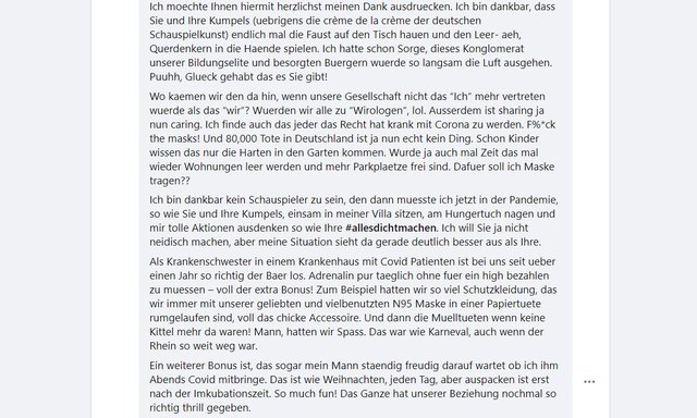 #allemalneschichtmachen: Krankenschwester reagiert mit deutlich besserer Satire