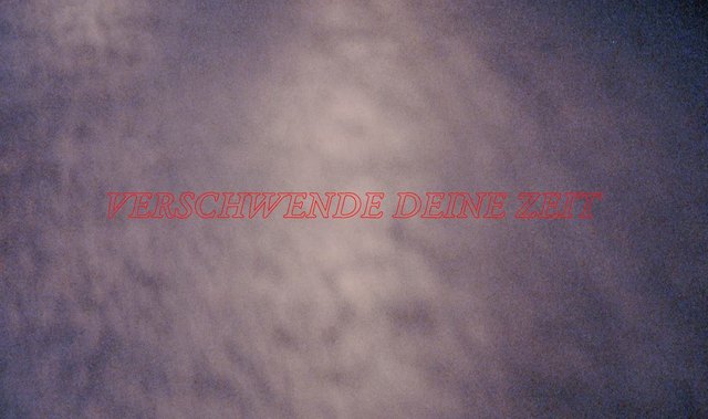 Edwin Rosen – Verschwende deine Zeit