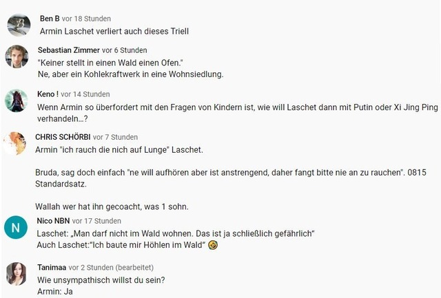 Armin verliert im Triell gegen zwei Kinder