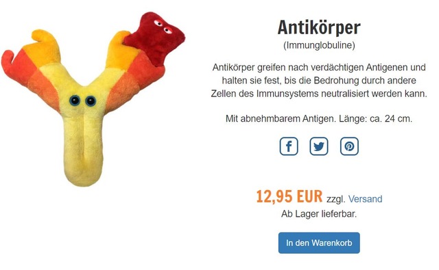 Antikörper zum Kuscheln