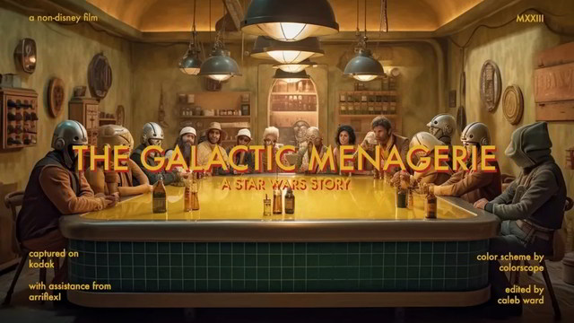AI made Star Wars by Wes Anderson