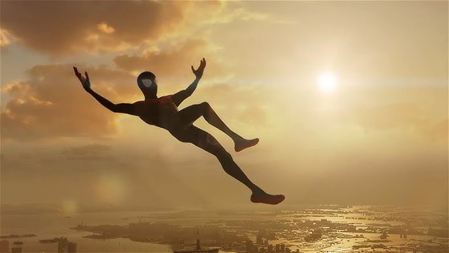 Spiderman Web Swing Aesthetics