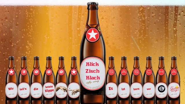 Bier-Musik: Klick, Zisch & Klack