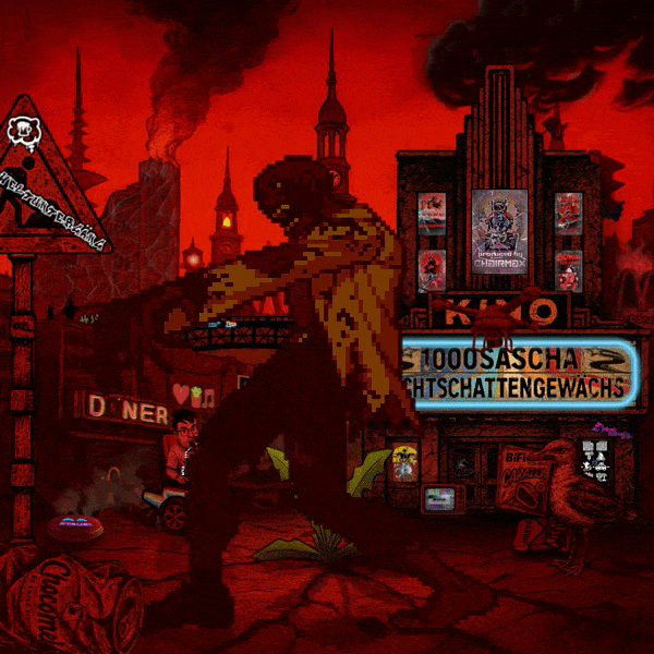 Album-Cover: ¹⁰⁰⁰$ᵃˢᶜʰᵃ ~ Nachtschattengewächs Album-Cover: 1000$ascha ~ Nachtschattengewächs